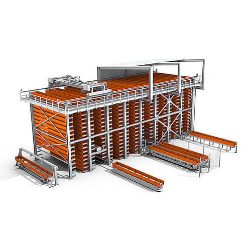 Вертикальная автоматическая система хранения - UNITOP - KASTO Maschinenbau GmbH & Co. KG - для прутков / автоматизированная складская система / с мостовым краном