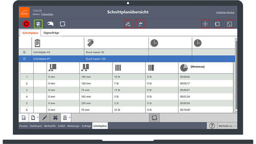 Программное обеспечение для управления - ProControl - KASTO Maschinenbau GmbH & Co. KG - для станка с ЧПУ / процесса / режим реального времени