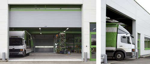 Рулонный ворота - RR3000 XXL - ASSA ABLOY Entrance Systems - из металла / класс 3 / класс 4