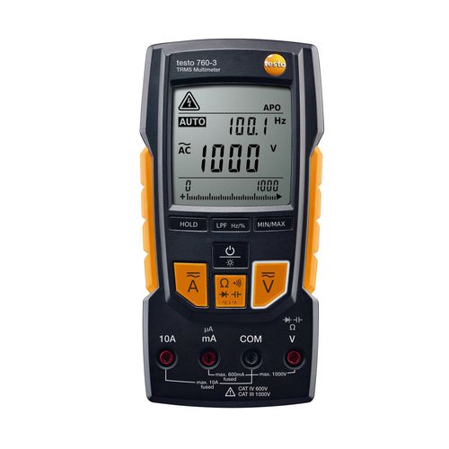 Цифровой мультиметр - 760-3   - TESTO - переносной / 1000 В / 10 A