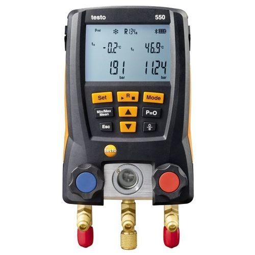 Дифференциальный манометр - 550 - TESTO - цифровой / монтаж сзади / электронный