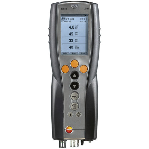 Переносной анализатор горения - 340 - TESTO - O2 / SO2 / NO2