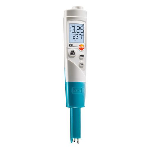 Прибор для измерения pH - 206 - TESTO - температуры / цифровой / для применения в пищевой отрасли