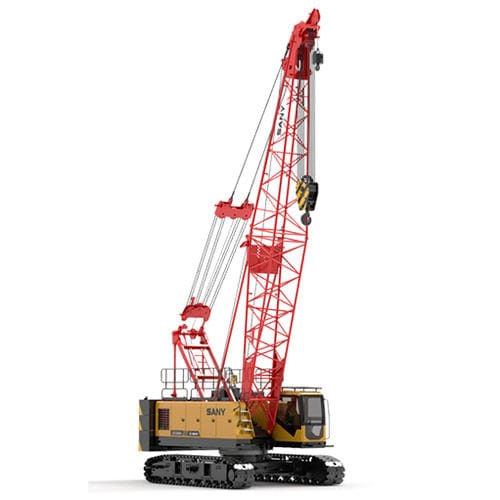 Гусеничный башенный кран - SCC750A-5 - SANY - со стрелой / решетка / для строительства