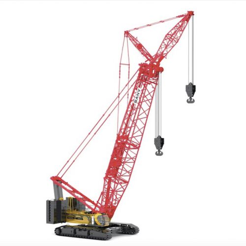Гусеничный башенный кран - SCC3500A - SANY - со стрелой / решетка / для строительства