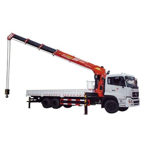 Башенный кран на грузовике - SPS35000 - SANY - со стрелой / телескопический / для строительства