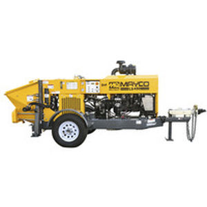 Бетононасос на прицепе - LS450 - Multiquip, Inc. - для строительства / поршневый