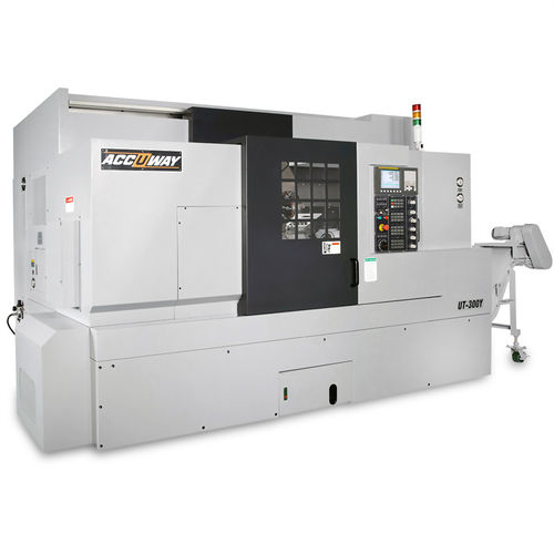 Токарный станок ЧПУ - UT-300Y - Accuway Machinery - 3 оси / A2-8 / 12 инструментов