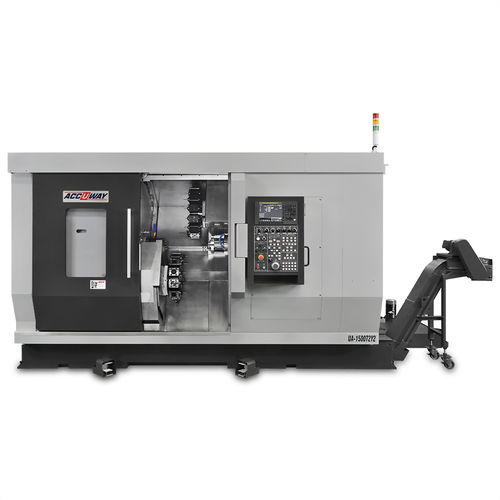Токарно-фрезерный центр ЧПУ - UA-1500T2Y2 - Accuway Machinery - горизонтальный / многоосевой / с двумя револьверными головками