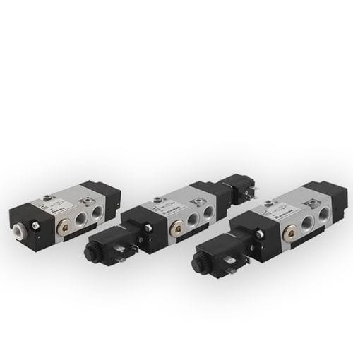 Пневматический распределитель с выдвижным ящиком - 514 series - PNEUMAX - с пневматическим приводом / с электрическим управлением / 3/2