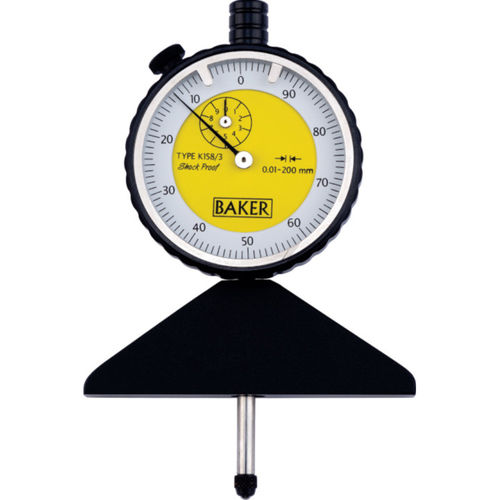 Штангенглубиномер со шкалой - K158/0, K158/3 - Baker Gauges India Private Limited