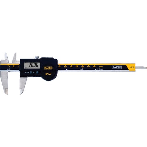 Цифровой штангенциркуль - ZD series - Baker Gauges India Private Limited - нониусный / IP67