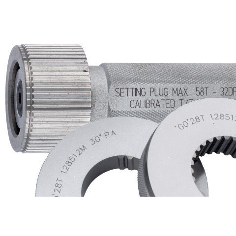 Контрольный манометр с выемками - 28T 1.2851M 30° PA series, 58T-32DP-37.5°PA - Baker Gauges India Private Limited