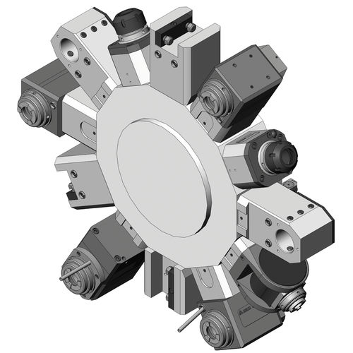 Вращающийся инструмент Sauter - BENZ Tooling - VDI 40 / для револьверной головки / для фрезерования