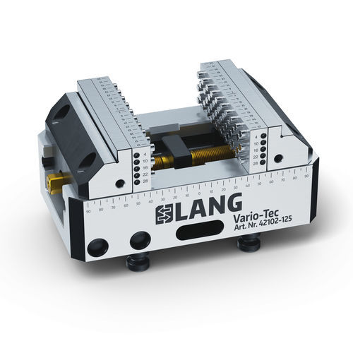 Тиски для станка - 42102-125 - LANG Technik - горизонтальный