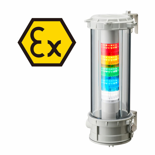 Световая колонна LED - ST-PA-LR6 - PATLITE Europe GmbH - постоянная / мигающая / 5-цветная