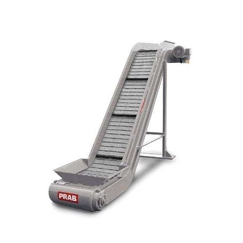 Конвейер с перегородками - Steel Belt Conveyors - PRAB - с фартуком / с шарниром / горизонтальный