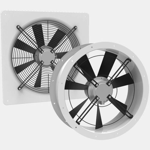 Настенный вентилятор - ER/DR - Rosenberg Ventilatoren GmbH - высокоэффективный / осевой / для циркуляции воздуха