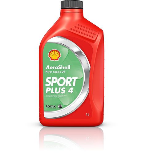 Масло для смазки - Aeroshell Sport Plus 4 - Shell Lubricants - защитное / полусинтетическое / для двигателя самолета