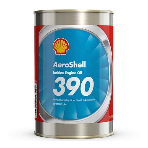 Масло для турбины - AeroShell 390 - Shell Lubricants - для смазки / синтетическое / для двигателя самолета
