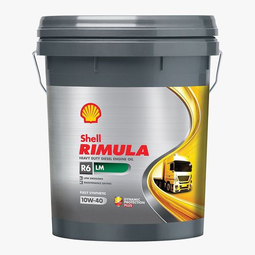Масло для дизельного двигателя - Rimula R6 LM - Shell Lubricants - защитное / синтетическое / для двигателя