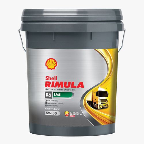 Защитное масло - Rimula R6 LME - Shell Lubricants - для технического обслуживания / синтетическое / для двигателя