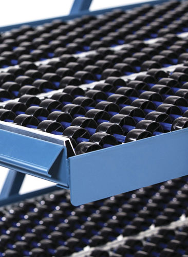 Стеллаж склад для хранения - shelf track - UNEX Manufacturing - динамический / для средних нагрузок / для коробок
