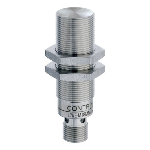 Индуктивный бесконтактный датчик - IDWE-M18MM-NMS-A0 - CONTRINEX - цилиндрический / M18 / IO-Link
