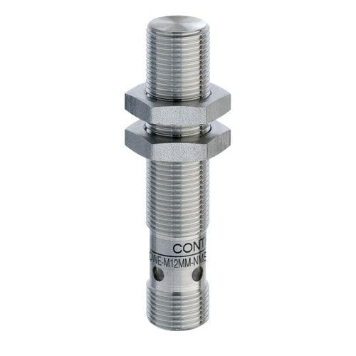 Индуктивный бесконтактный датчик - IDWE-M12MM-NMS-A0 - CONTRINEX - цилиндрический / M12 / IO-Link