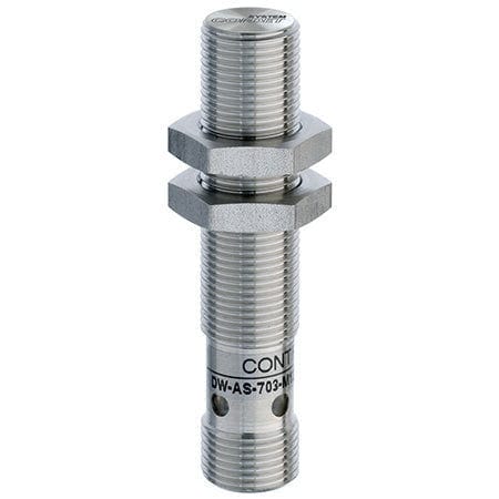 Индуктивный бесконтактный датчик - DW-AS-701-M12-673 - CONTRINEX - цилиндрический / M12 / NPN