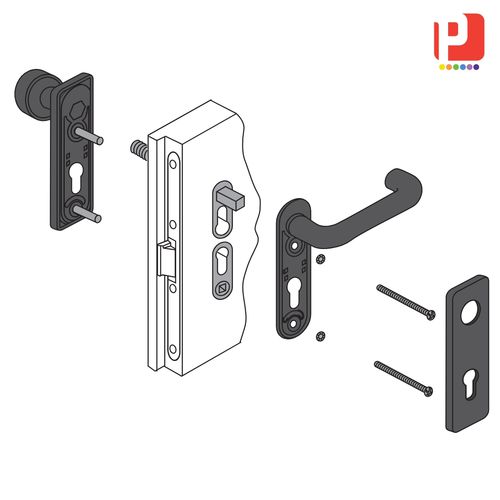 Трубчатая рукоятка - MANTF6 series - PANOZZO Srl - из полипропилена