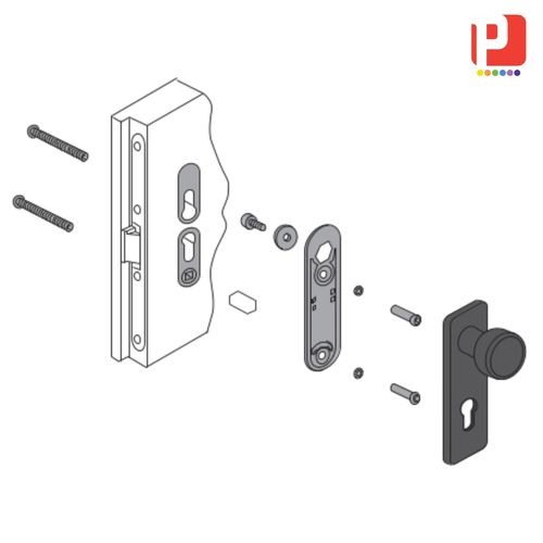 Трубчатая рукоятка - MANTF30 series - PANOZZO Srl - из стали