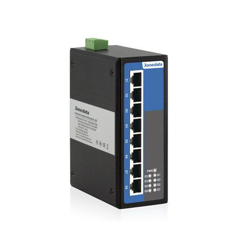 Коммутатор Ethernet 8 портов - ES208G - 3onedata Co.,Ltd. - неуправляемый / Gigabit Ethernet / уровня 2