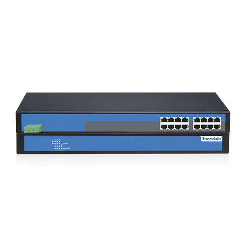 Коммутатор Ethernet 16 портов - ES1016 - 3onedata Co.,Ltd. - неуправляемый / уровня 2 / для монтажа в стойку