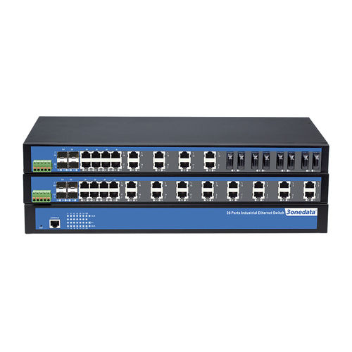 Коммутатор Ethernet 28 портов - IES5028 Series - 3onedata Co.,Ltd. - управляемый / оптического волокна / гигабит