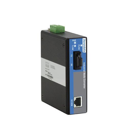 Преобразователь среда - IMC101B-F - 3onedata Co.,Ltd. - Ethernet / на DIN-рейке