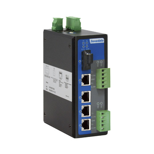 Коммутатор Ethernet 5 портов - IES615-2DI Series - 3onedata Co.,Ltd. - управляемый / уровня 2 / оптического волокна