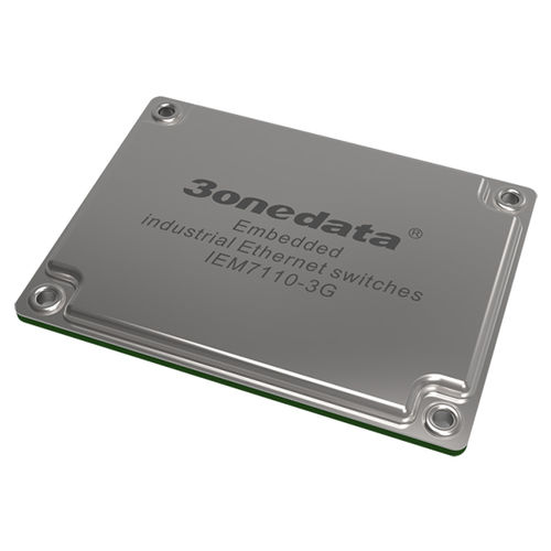 Управляемый модуль переключателей Ethernet - IEM7110-3G - 3onedata Co.,Ltd. - 10 портов / оптического волокна / встроенный