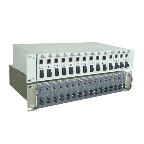 Преобразователь среда - RACK2000 Series - 3onedata Co.,Ltd. - среда Ethernet / из оптоволокна / для оптоволоконной сети