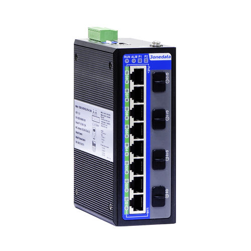 Управляемый коммутатор Ethernet - IES6312 Series - 3onedata Co.,Ltd. - 12 портов / Gigabit Ethernet / уровня 2