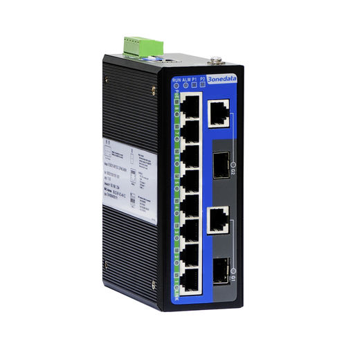 Управляемый коммутатор Ethernet - IES6210 Series - 3onedata Co.,Ltd. - 12 портов / Gigabit Ethernet / уровня 2