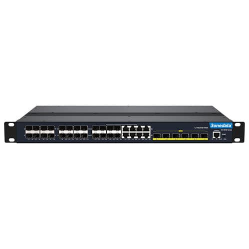Управляемый коммутатор Ethernet - ICS5530-16GS8GC6XS-2P220 - 3onedata Co.,Ltd. - 30 портов / Gigabit Ethernet / уровня 3