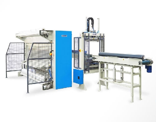 Автоматическая упаковочная машина - IMB A - Comatex Textile Machinery - c пленкой / для текстильной промышленности / листовая