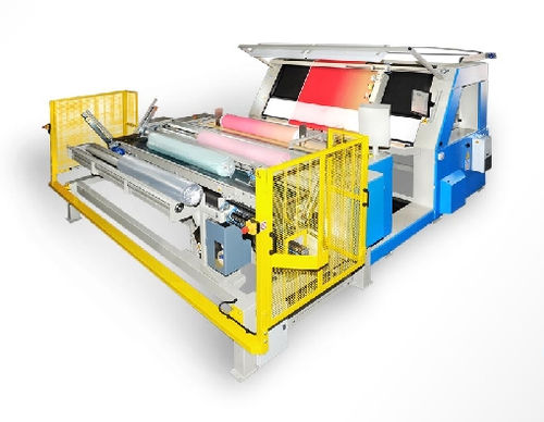 Удлиняемая инспекционная машина для тканей - ISRP 240 + IMB - Comatex Textile Machinery - без напряжения / беспрерывная / с наматывающим устройством