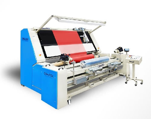 Инспекционная машина для тканей без напряжения - INSPACK COMPACT - Comatex Textile Machinery - с наматывающим устройством