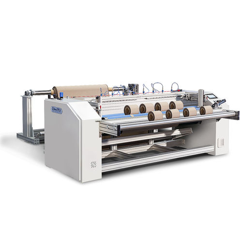 Режуще-перемоточная машина для многоцелевого использования - SL X8 - Comatex Textile Machinery - для ткани / автоматическая / двойная
