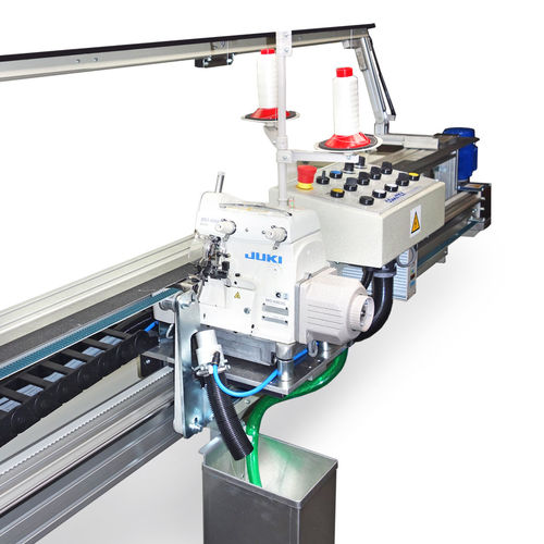 Швейная машина на направляющих - JOIN-RAIL - Comatex Textile Machinery - цепной стежок / оверложивание / с одной иглой