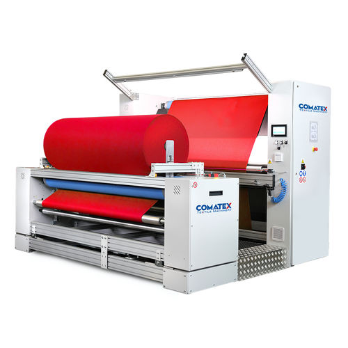 Инспекционная машина для тканей с наматывающим устройством - ISP - Comatex Textile Machinery - без напряжения / с платформой