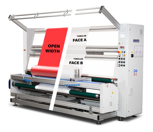 Инспекционная машина для тканей без напряжения - ISD SP - Comatex Textile Machinery - с наматывающим устройством