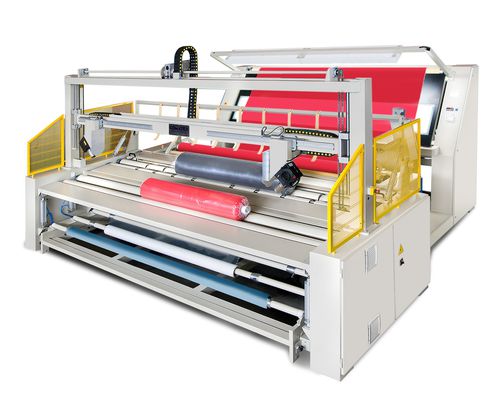 Инспекционная машина для тканей без напряжения - ISP + IMB SA - Comatex Textile Machinery - с платформой / с системой упаковки